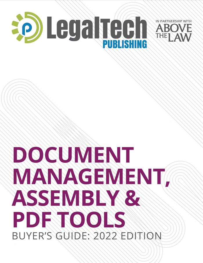 Legal Tech Adoption Guide Document Management