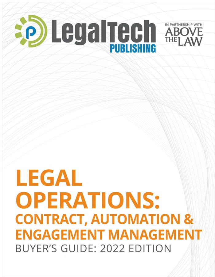 Legal Operations: Contract Management Software