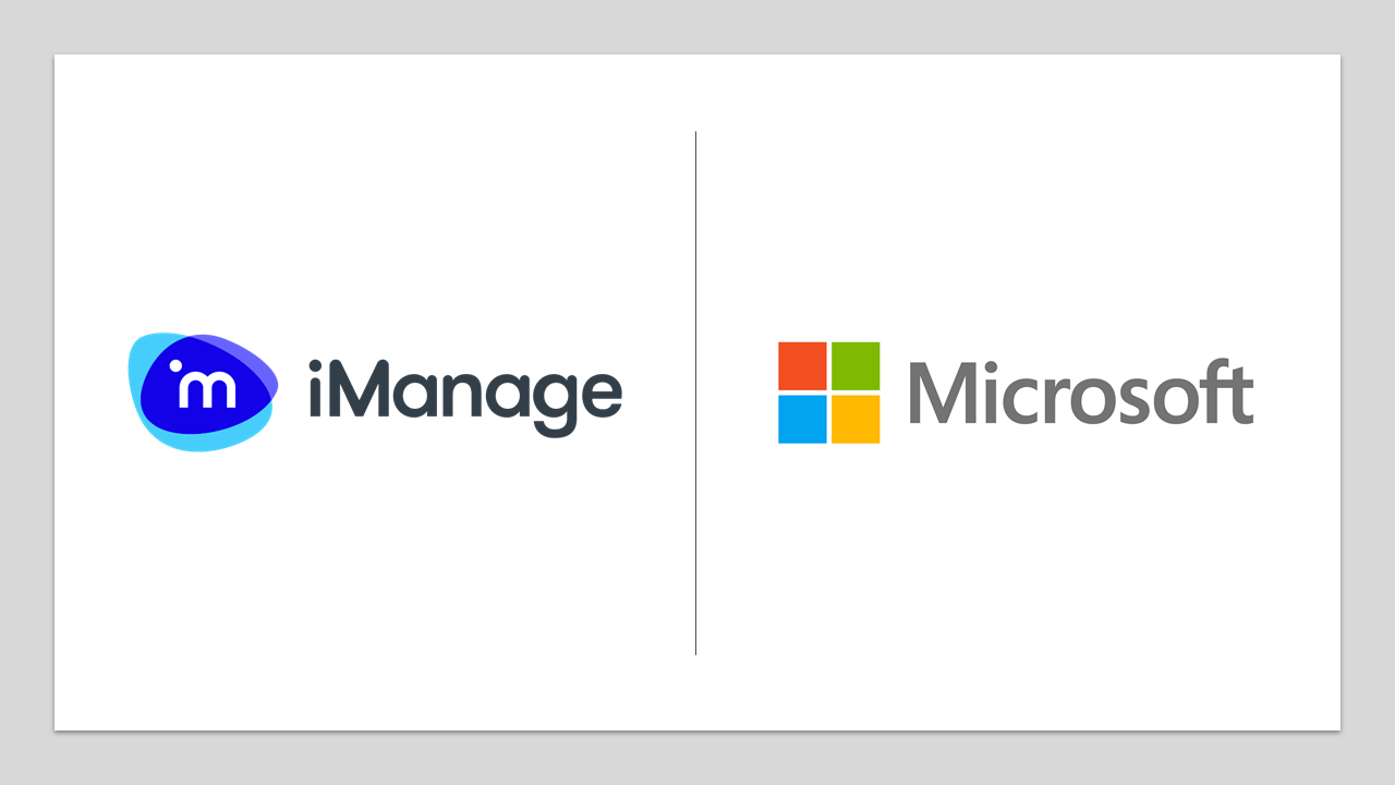 iManage and Microsoft Announce Strategic Partnership to Drive Innovation and Better Outcomes for Customers | LawSites