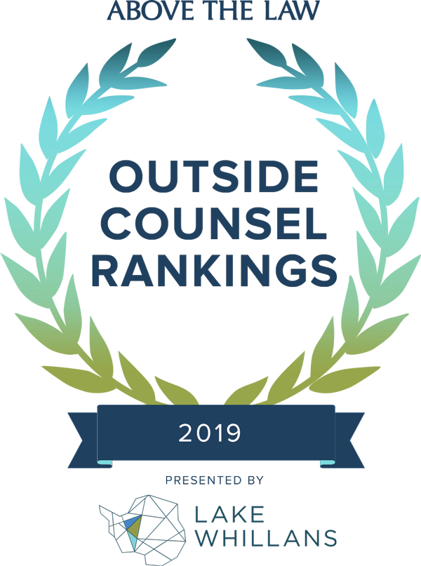 Above the Law Outside Counsel Rankings 2019