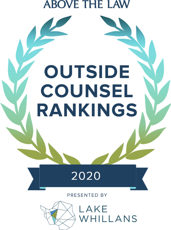 Above the Law Outside Counsel Rankings 2020